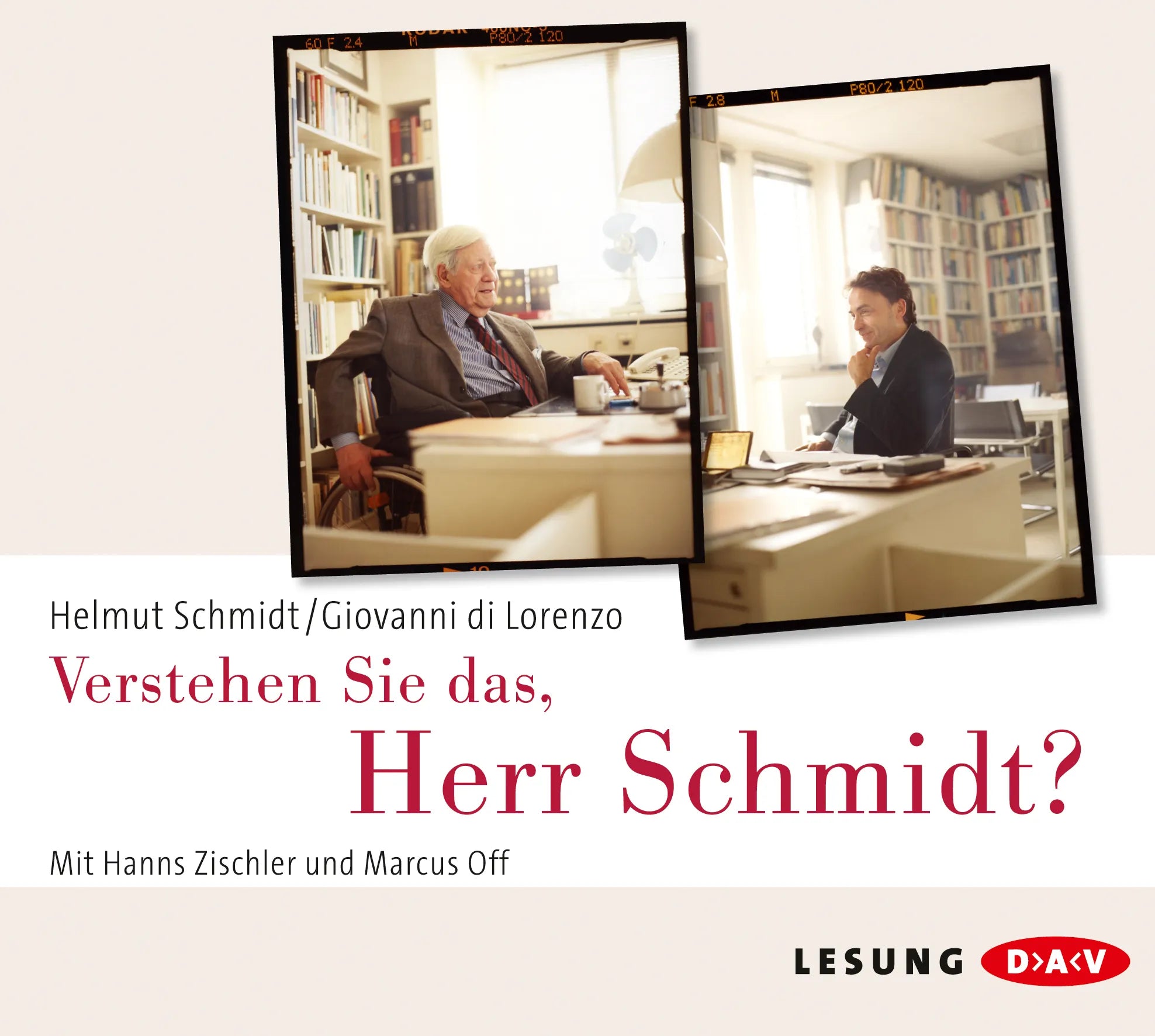 Buchcover von 'Verstehen Sie das, Herr Schmidt?' - Hörbuch (CD) von Helmut Schmidt