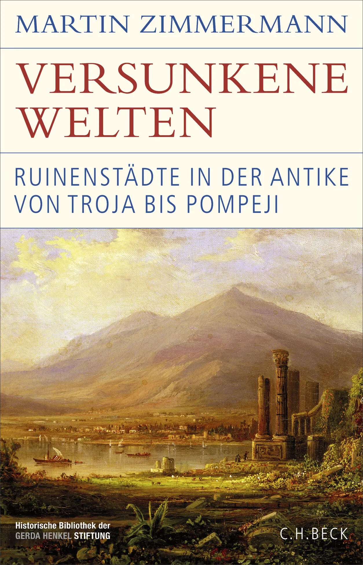 Buchcover von 'Versunkene Welten' - Gebundene Ausgabe von Martin Zimmermann
