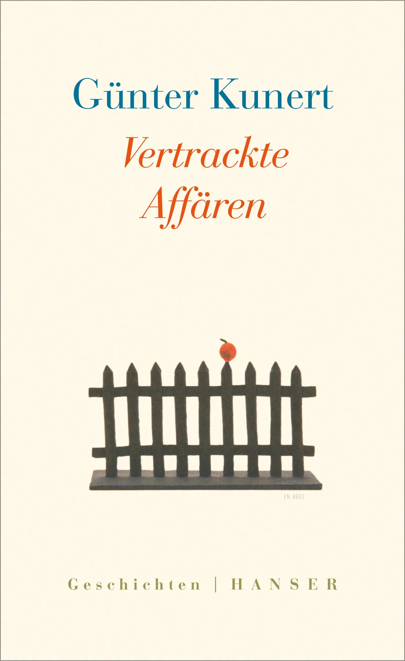 Buchcover von 'Vertrackte Affären' - Gebundene Ausgabe von Günter Kunert
