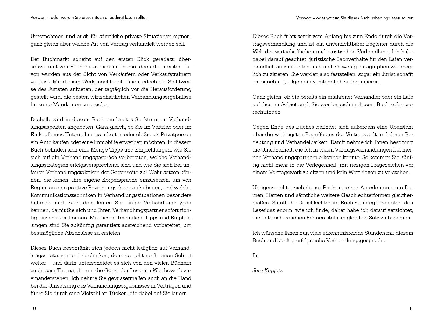 Innenansicht von 'Verträge verhandeln' - Taschenbuch