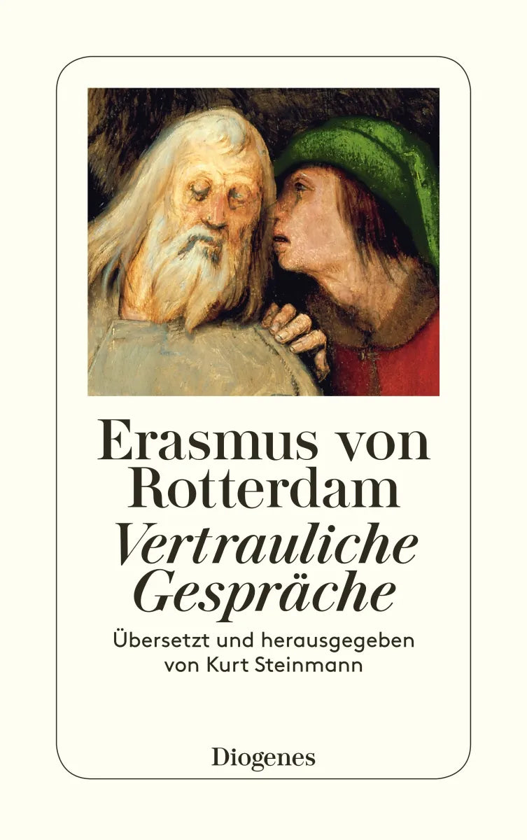 Buchcover von 'Vertrauliche Gespräche' - Taschenbuch von Erasmus von Rotterdam