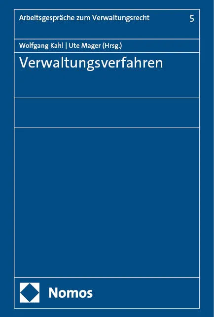 Cover: Verwaltungsverfahren (E-Book)