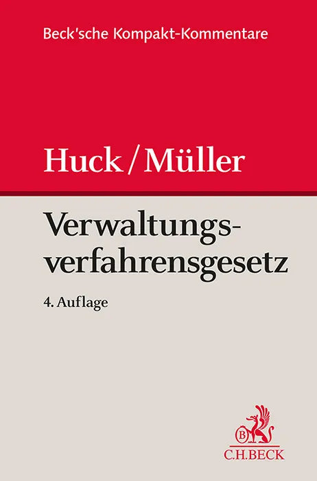 Buchcover von 'Verwaltungsverfahrensgesetz. VwVfG' - Gebundene Ausgabe von Winfried Huck