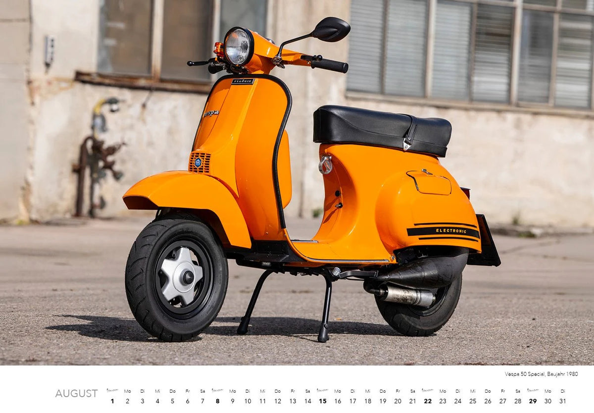 Vespa Kalender 2027 – Ansicht