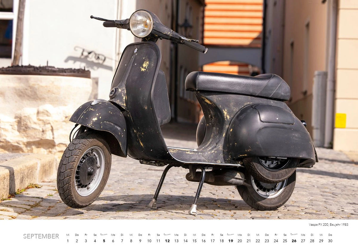 Vespa Kalender 2027 – Ansicht