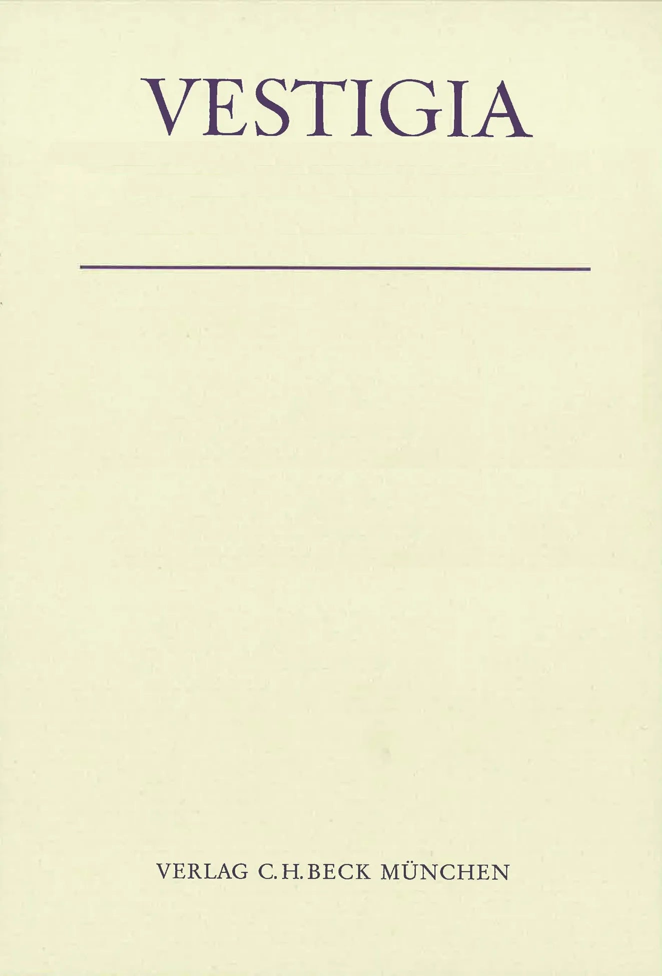 Buchcover von 'Vestigia / A Prosopography of Lacedaemonians from the Death of Alexander the Great, 323 B.C. to the Sack of Sparta by Alaric, A.D. 396' - Gebundene Ausgabe von Alfred S. Bradford