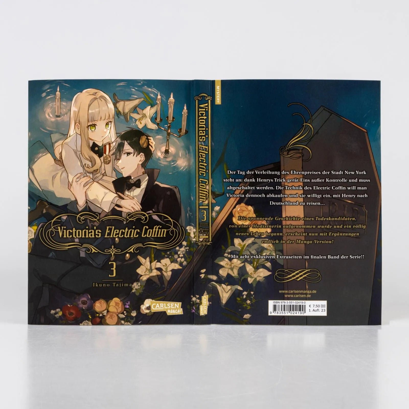 Produktansicht: Victoria's Electric Coffin 3 (Taschenbuch)