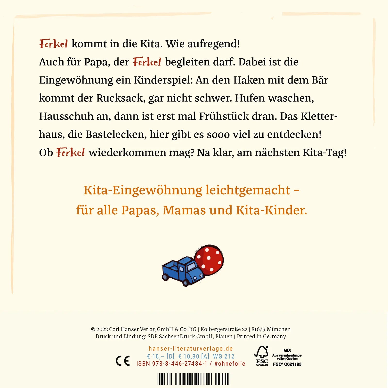 Katja Reider - Viel Spaß in der Kita, Ferkel!