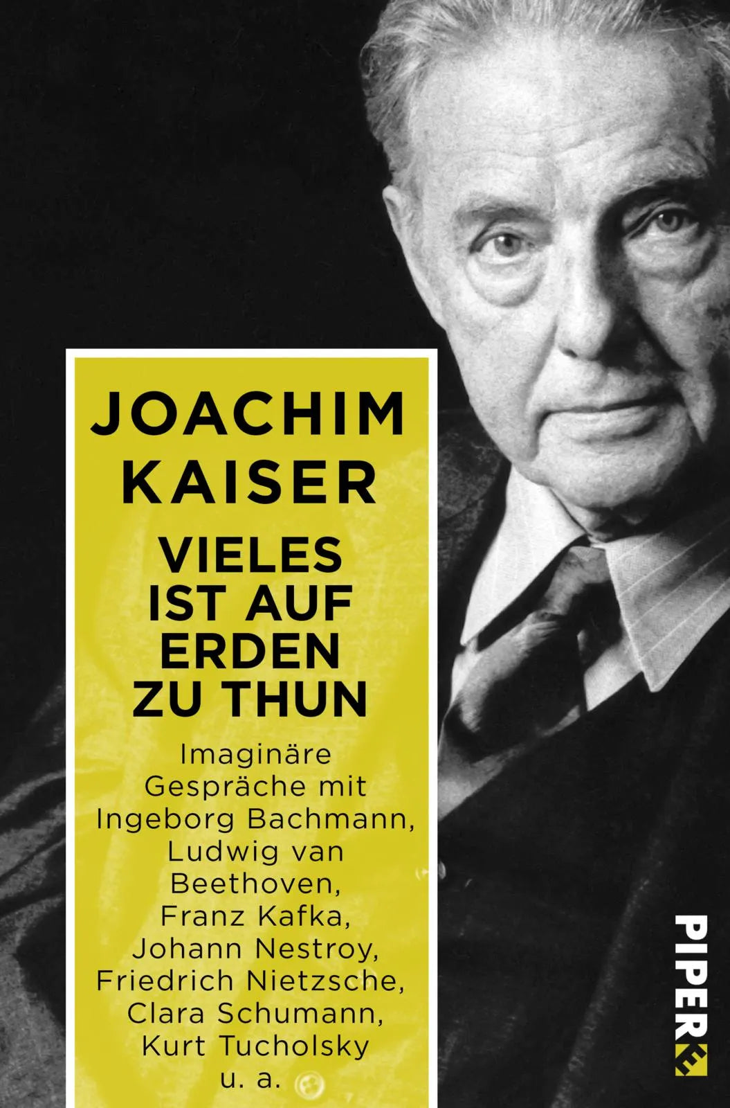 Buchcover von 'Vieles ist auf Erden zu thun' - Taschenbuch von Joachim Kaiser