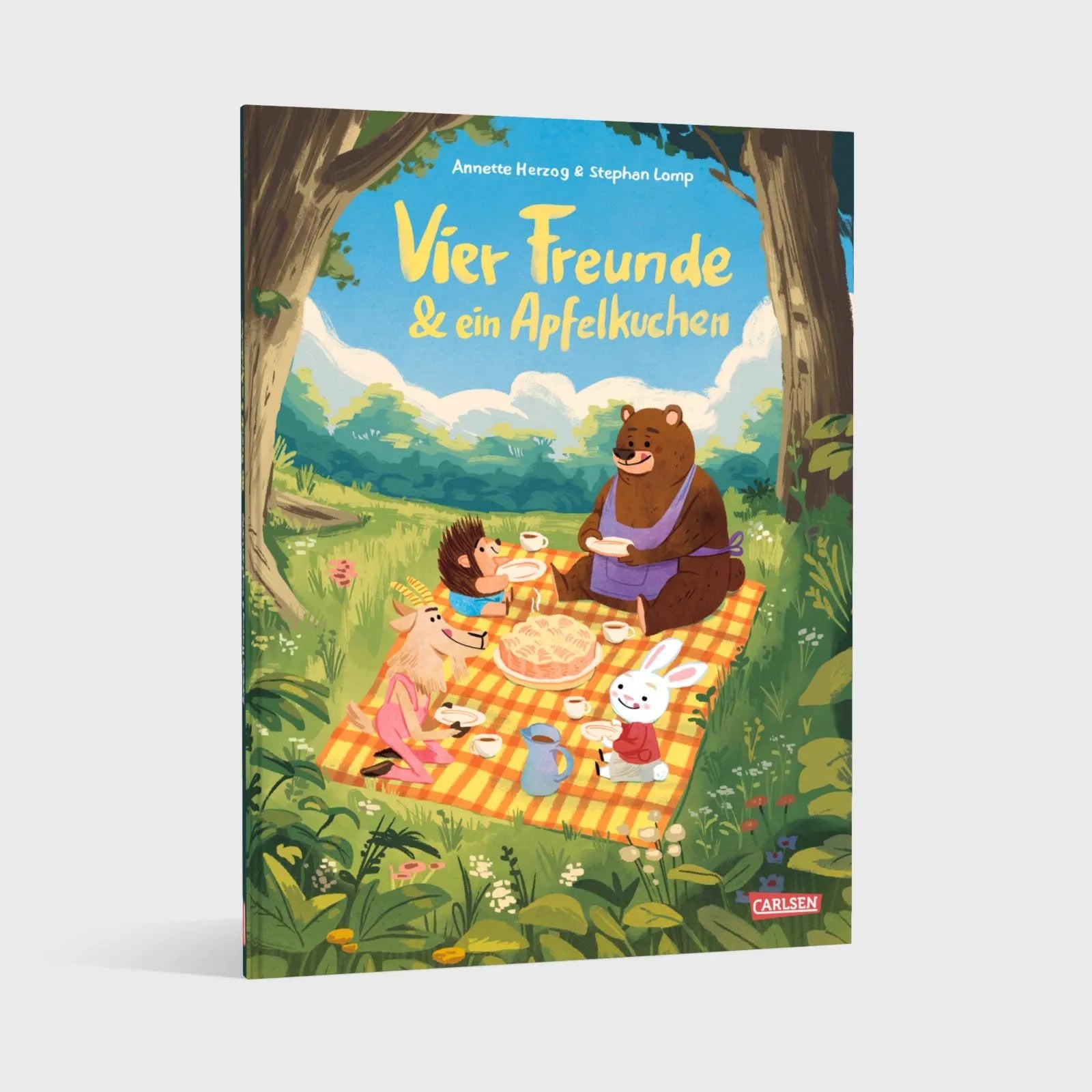 Annette Herzog - Vier Freunde und ein Apfelkuchen