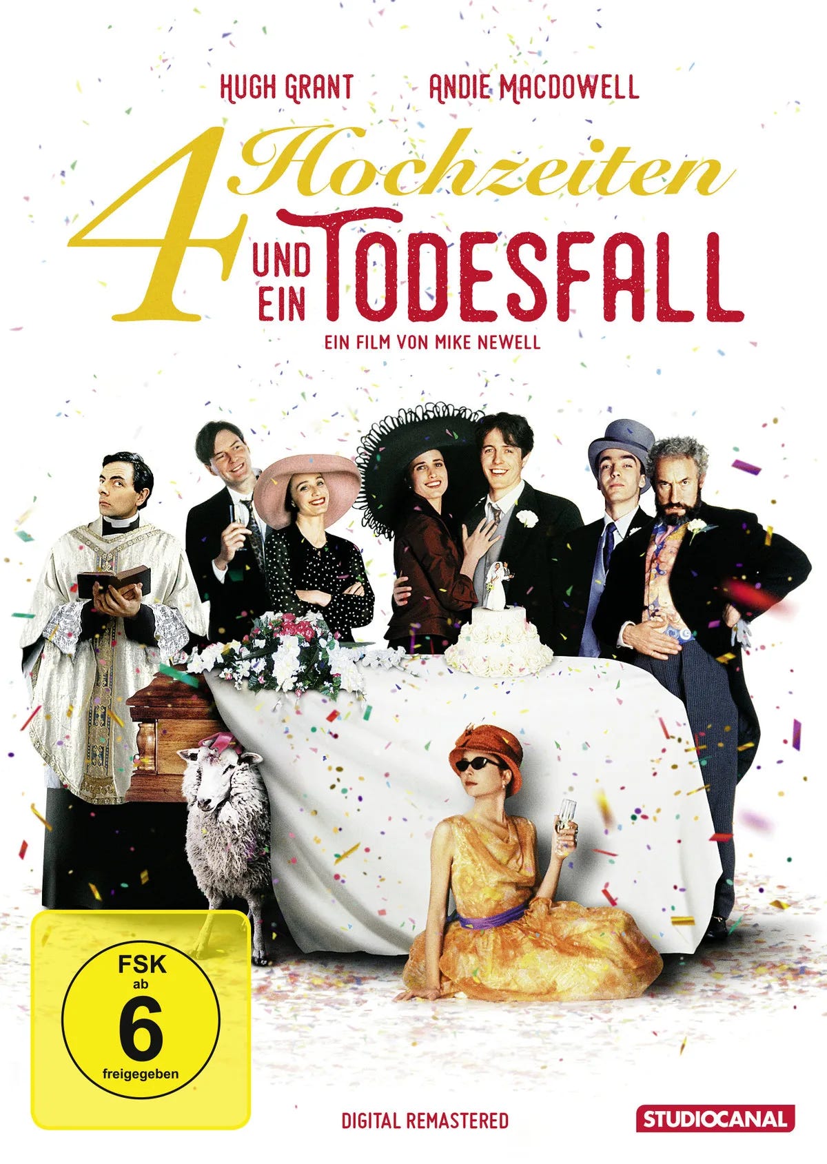 Vier Hochzeiten und ein Todesfall - DVD