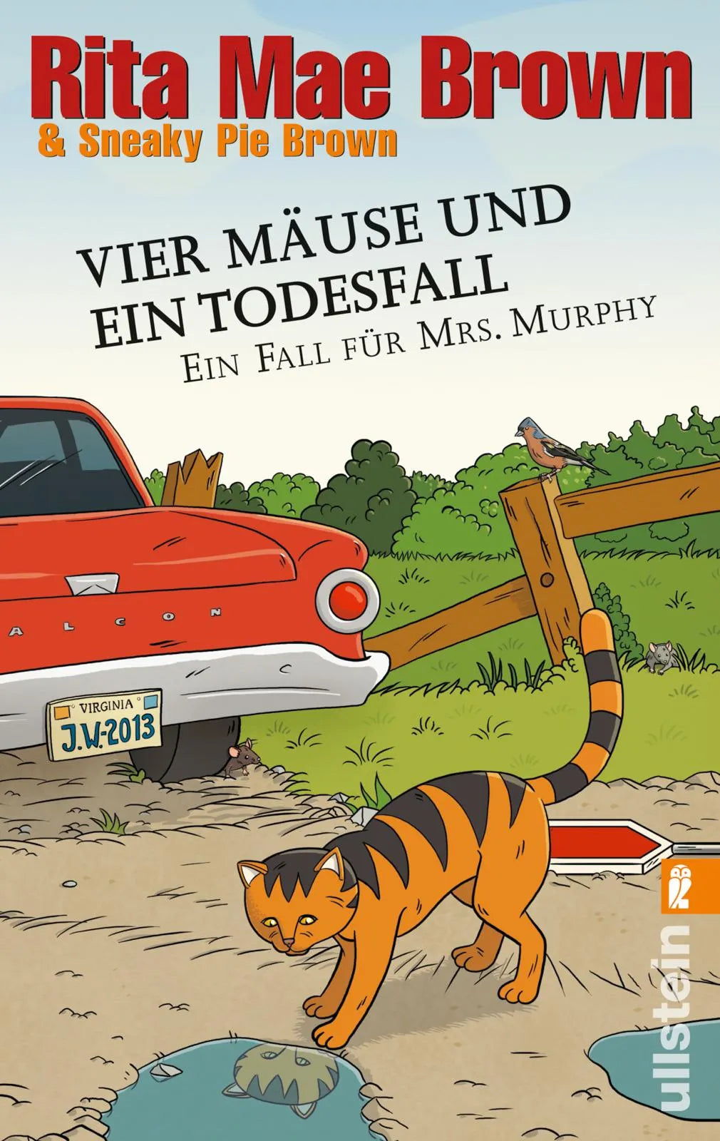 Buchcover von 'Vier Mäuse und ein Todesfall' - Taschenbuch von Rita Mae Brown