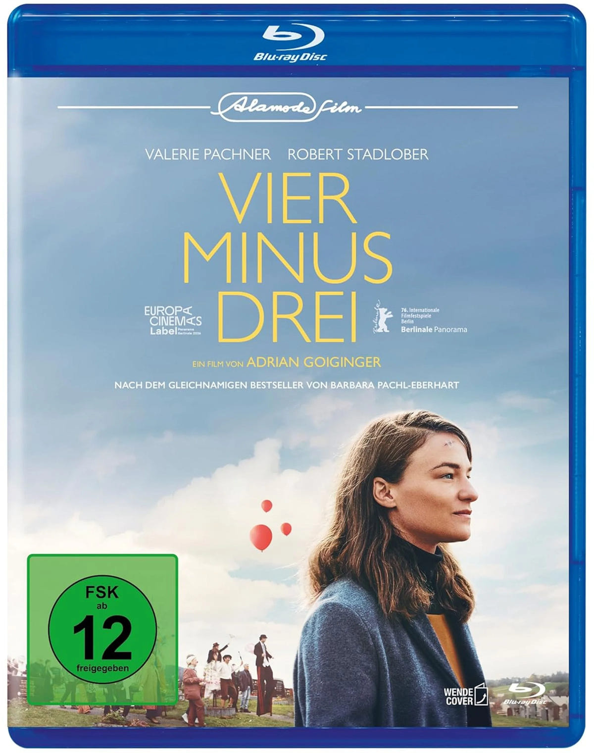 Blu-ray-Cover: Vier minus drei. Regie: Adrian Goiginger