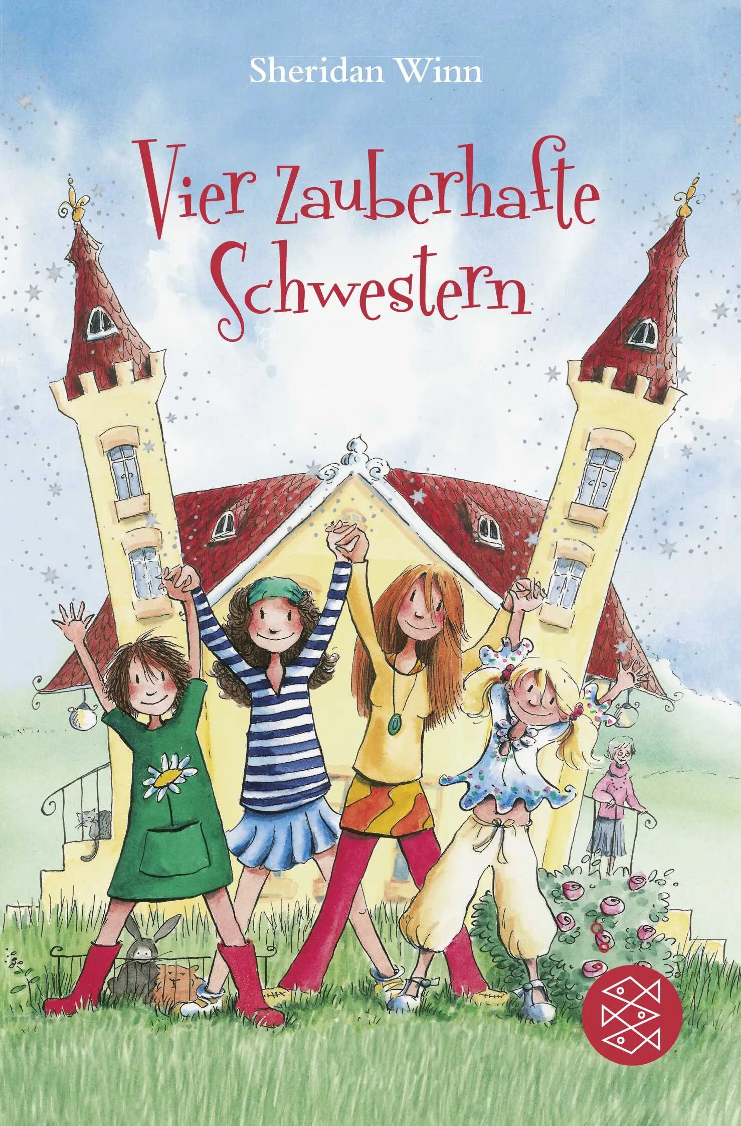 Buchcover von 'Vier zauberhafte Schwestern' - Taschenbuch von Sheridan Winn