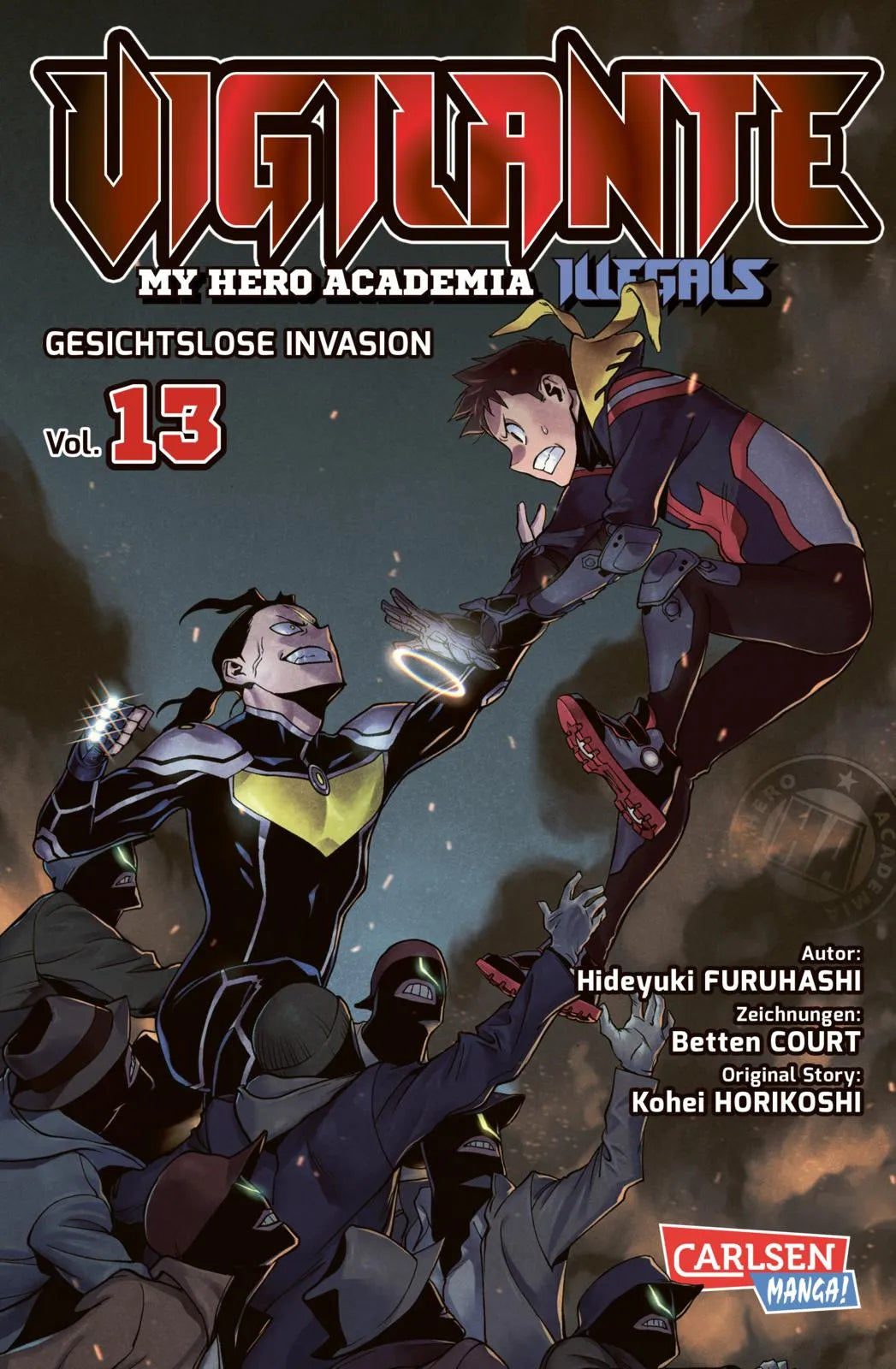 Buchcover von 'Vigilante - My Hero Academia Illegals 13' - Taschenbuch von Kohei Horikoshi