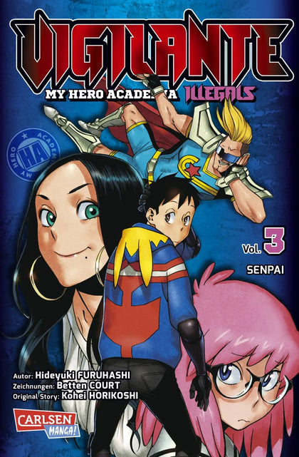 Buchcover von 'Vigilante - My Hero Academia Illegals 3' - Taschenbuch von Kohei Horikoshi