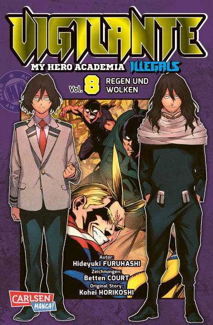 Buchcover von 'Vigilante - My Hero Academia Illegals 8' - Taschenbuch von Kohei Horikoshi