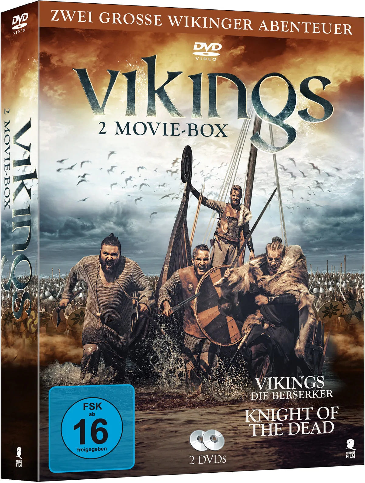 Vikings - 2 Movie Box  [2 DVDs] - DVD