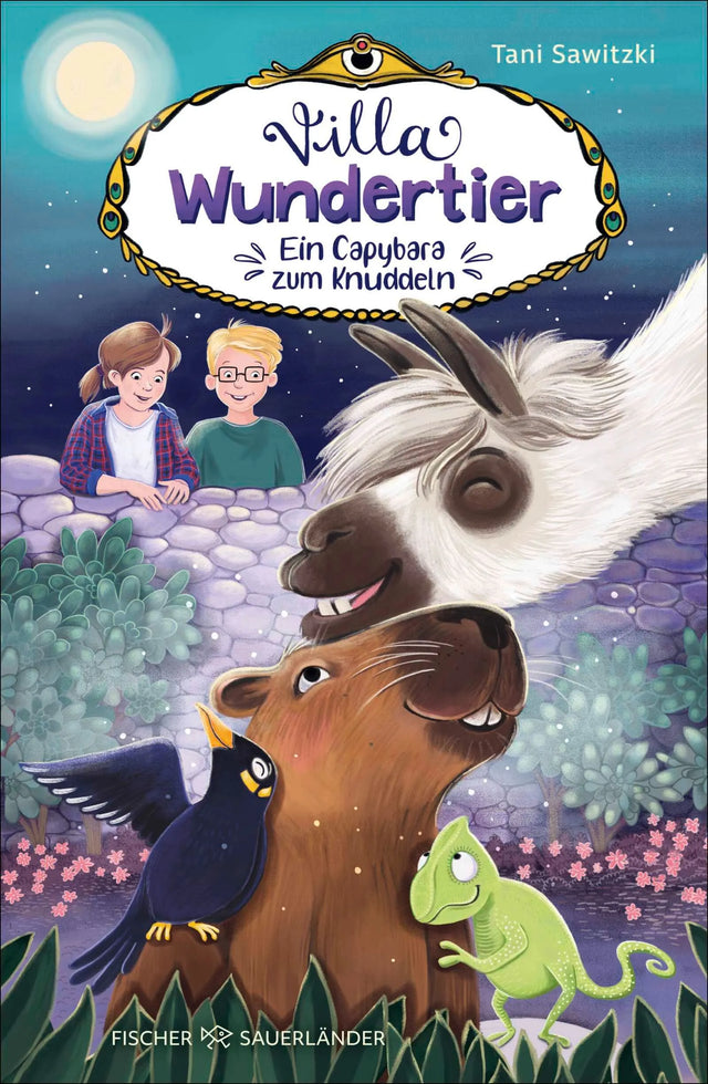 Cover: Villa Wundertier - Ein Capybara zum Knuddeln (Hardcover) von Tani Sawitzki