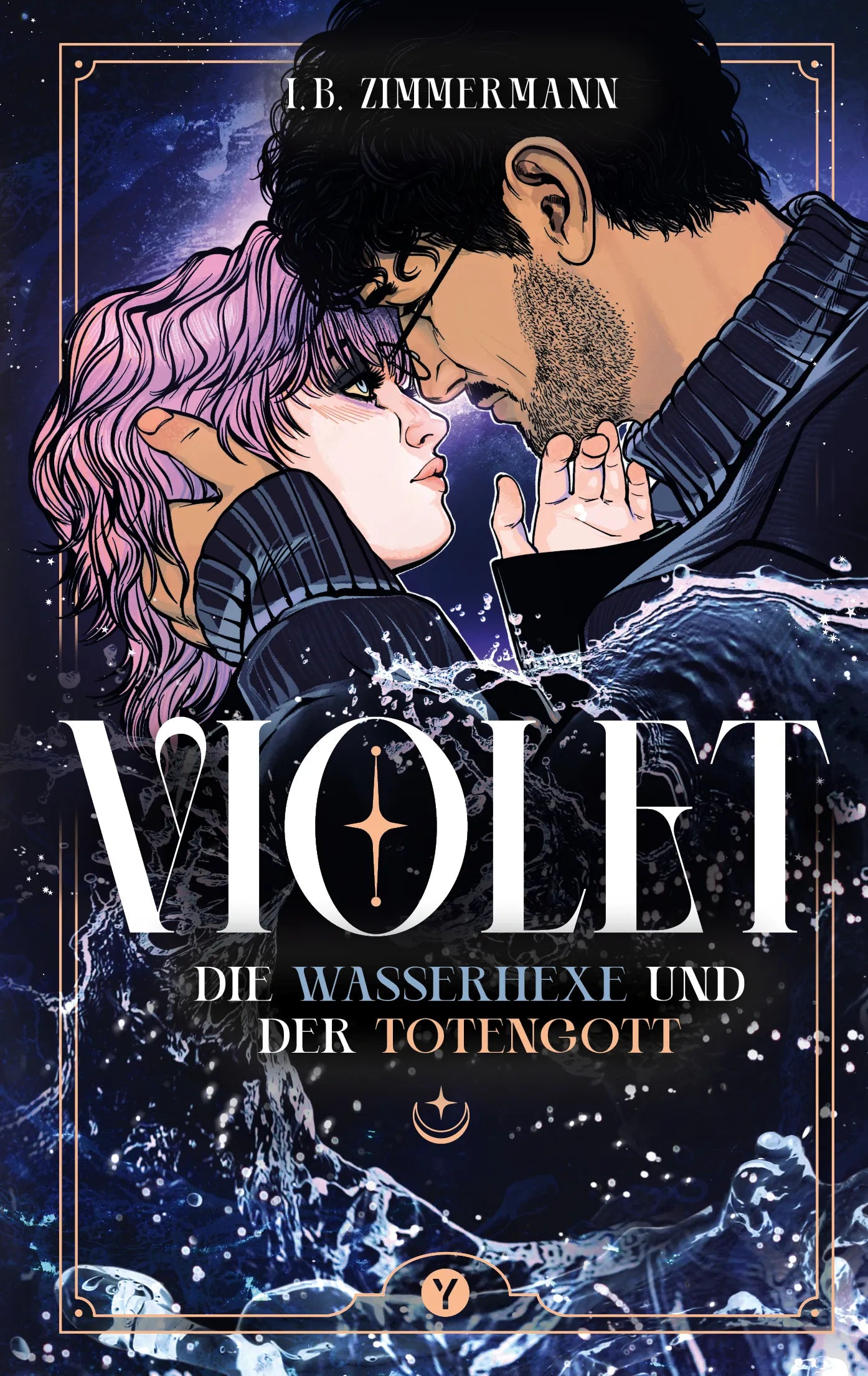 Cover: Violet - Die Wasserhexe und der Totengott (E-Book) von I. B. Zimmermann