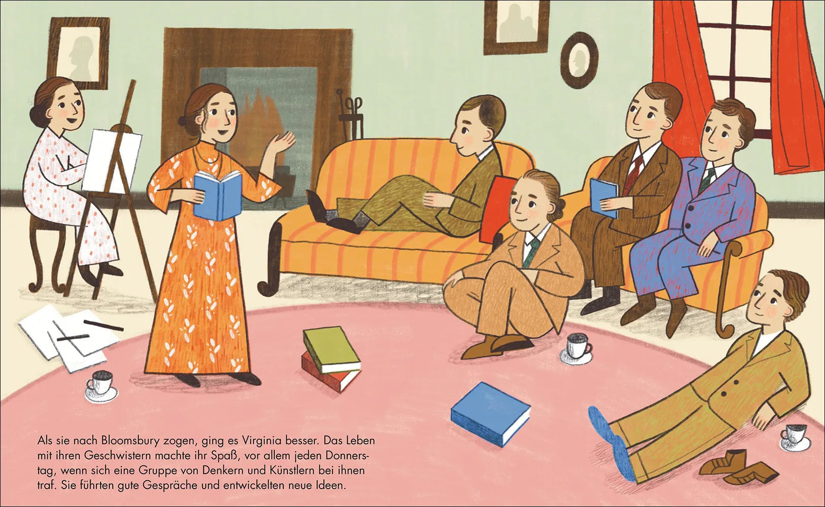 Detailansicht: Virginia Woolf – Little People, BIG DREAMS (Hardcover)