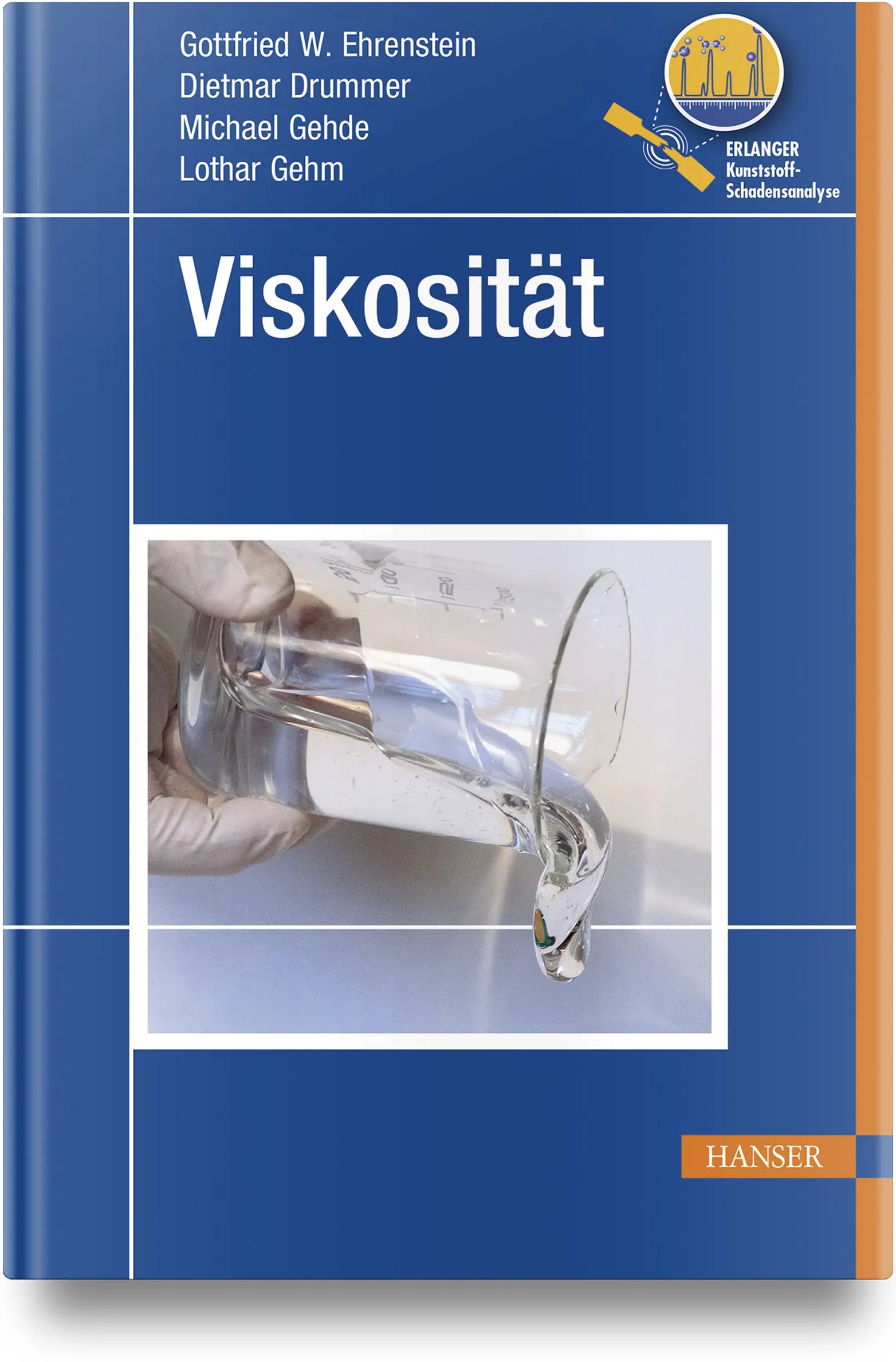 Buchcover von 'Viskosität' - Gebundene Ausgabe von Gottfried W. Ehrenstein