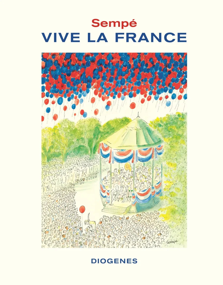 Buchcover von 'Vive la France' - Gebundene Ausgabe von Jean-Jacques Sempé