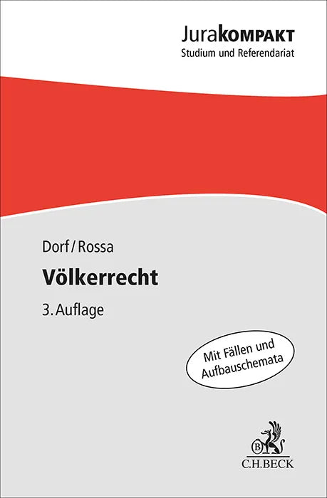 Buchcover von 'Völkerrecht' - Taschenbuch von Yvonne Dorf