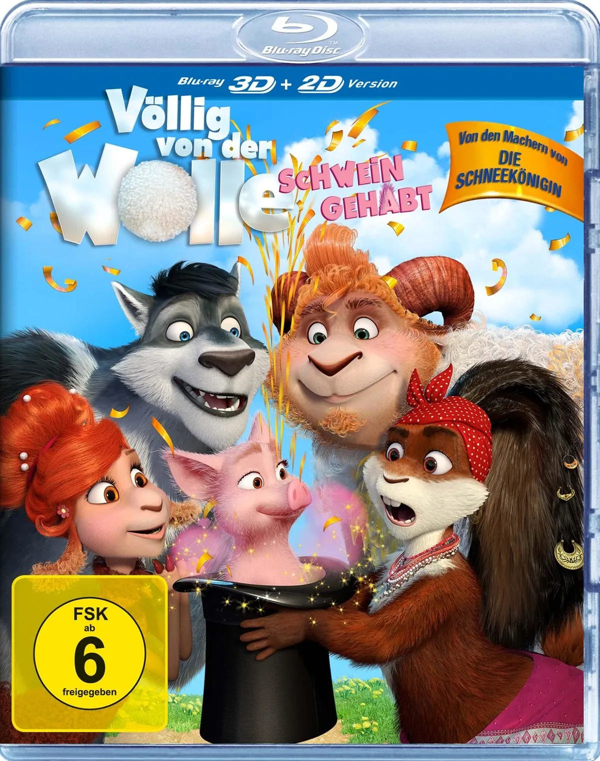 Völlig von der Wolle: Schwein gehabt! - Blu-ray 3D