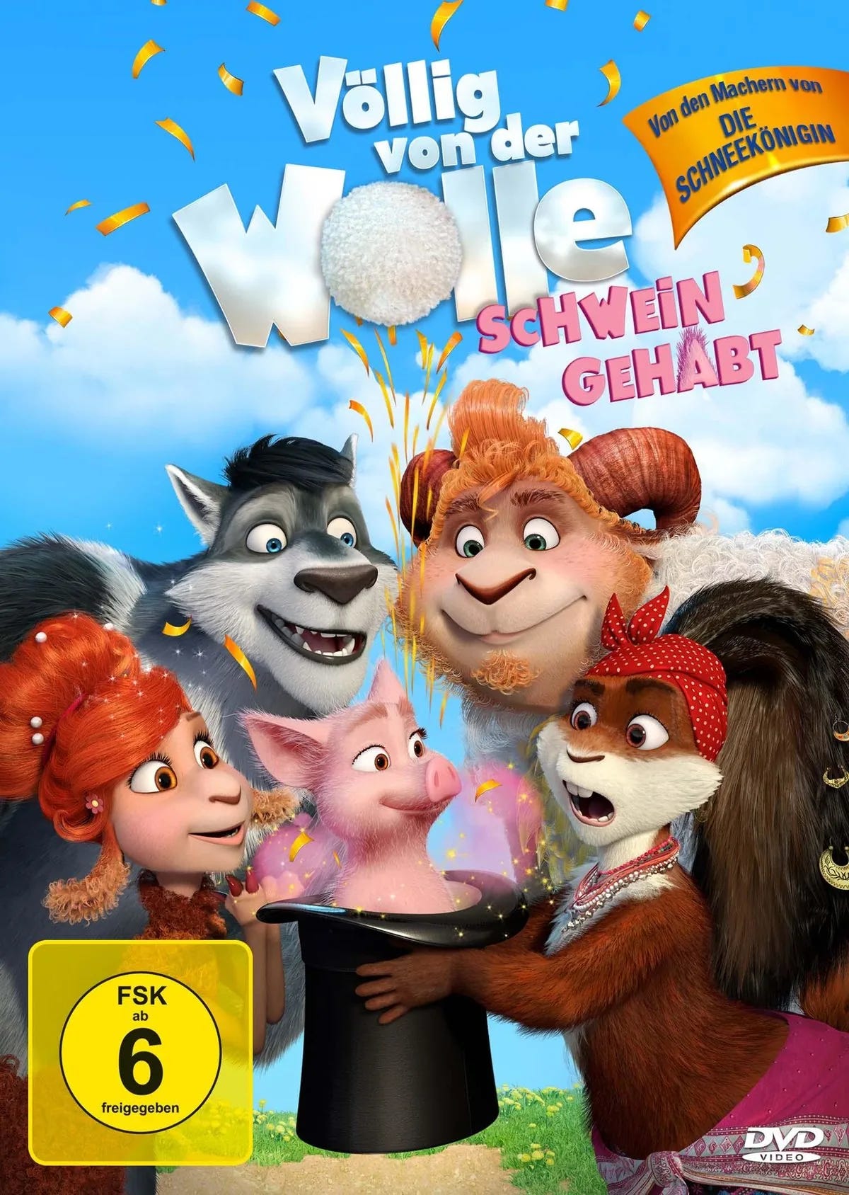 Völlig von der Wolle: Schwein gehabt! - DVD