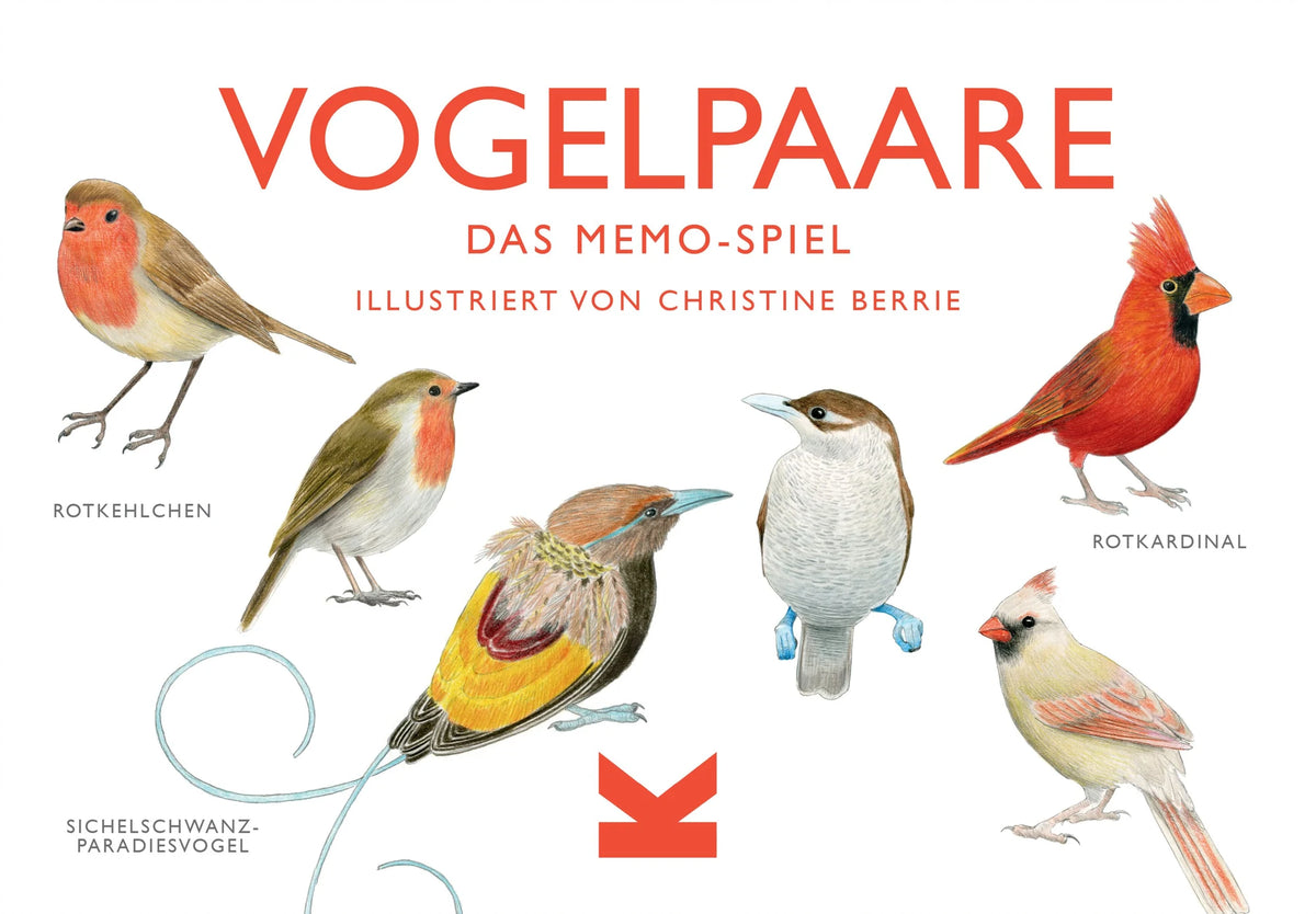 Kinderspiel: Vogelpaare