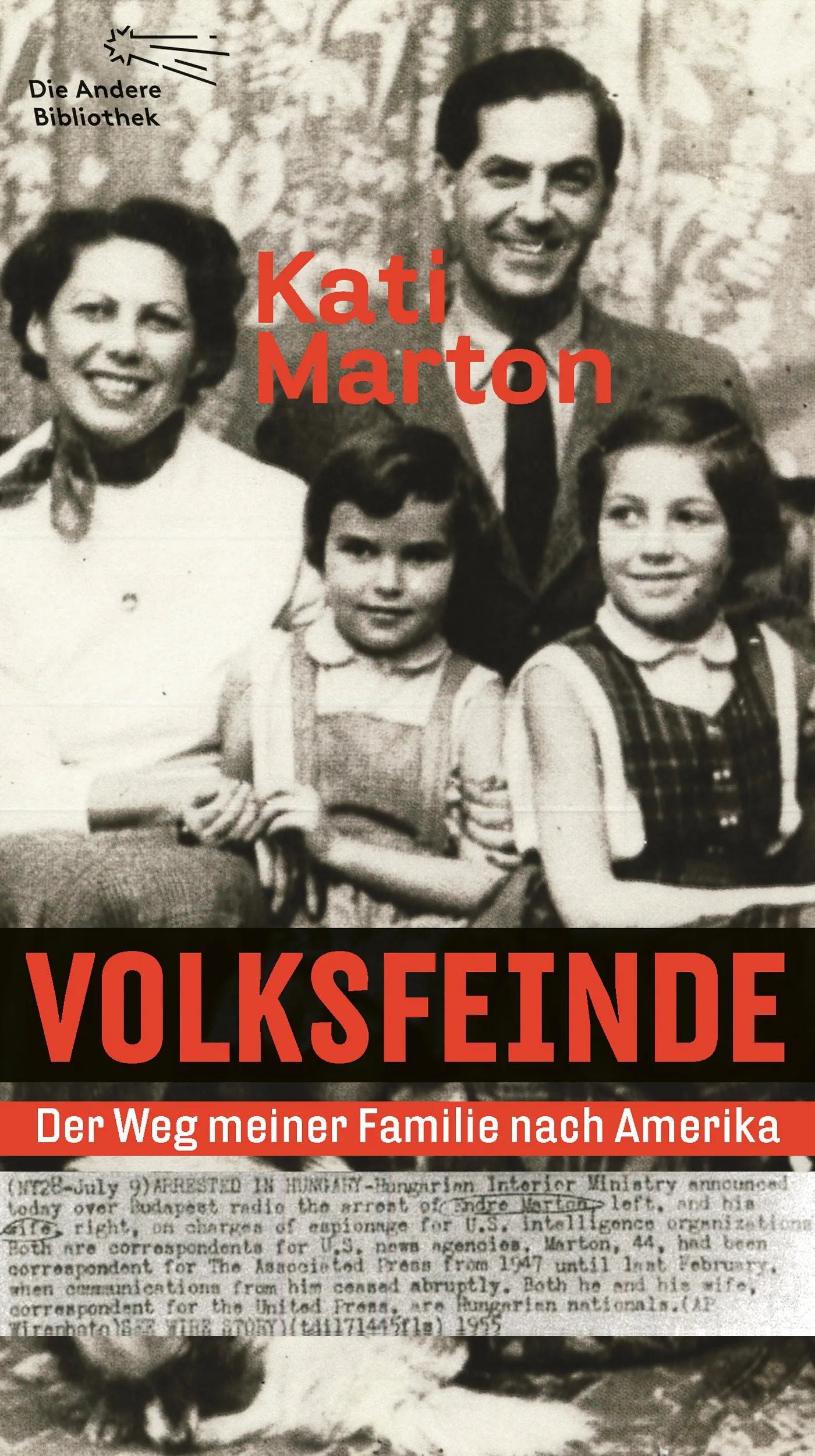 Buchcover von 'Volksfeinde' - Gebundene Ausgabe von Kati Marton