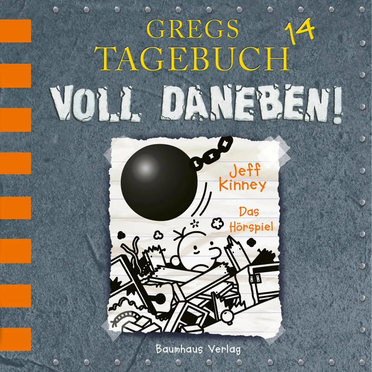 Cover: Voll daneben! (Hörbuch Download) von Jeff Kinney