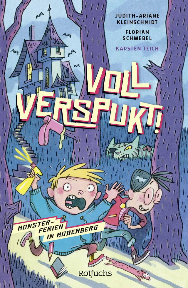 Buchcover von 'Voll verspukt!' - Gebundene Ausgabe von Judith-Ariane Kleinschmidt