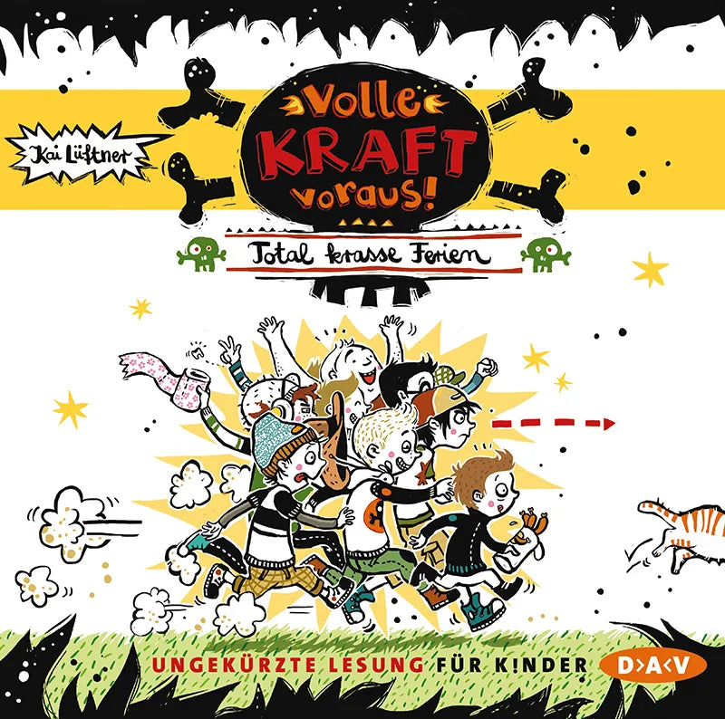 Buchcover von 'Volle Kraft voraus! – Teil 1: Total krasse Ferien' - Hörbuch (CD) von Kai Lüftner