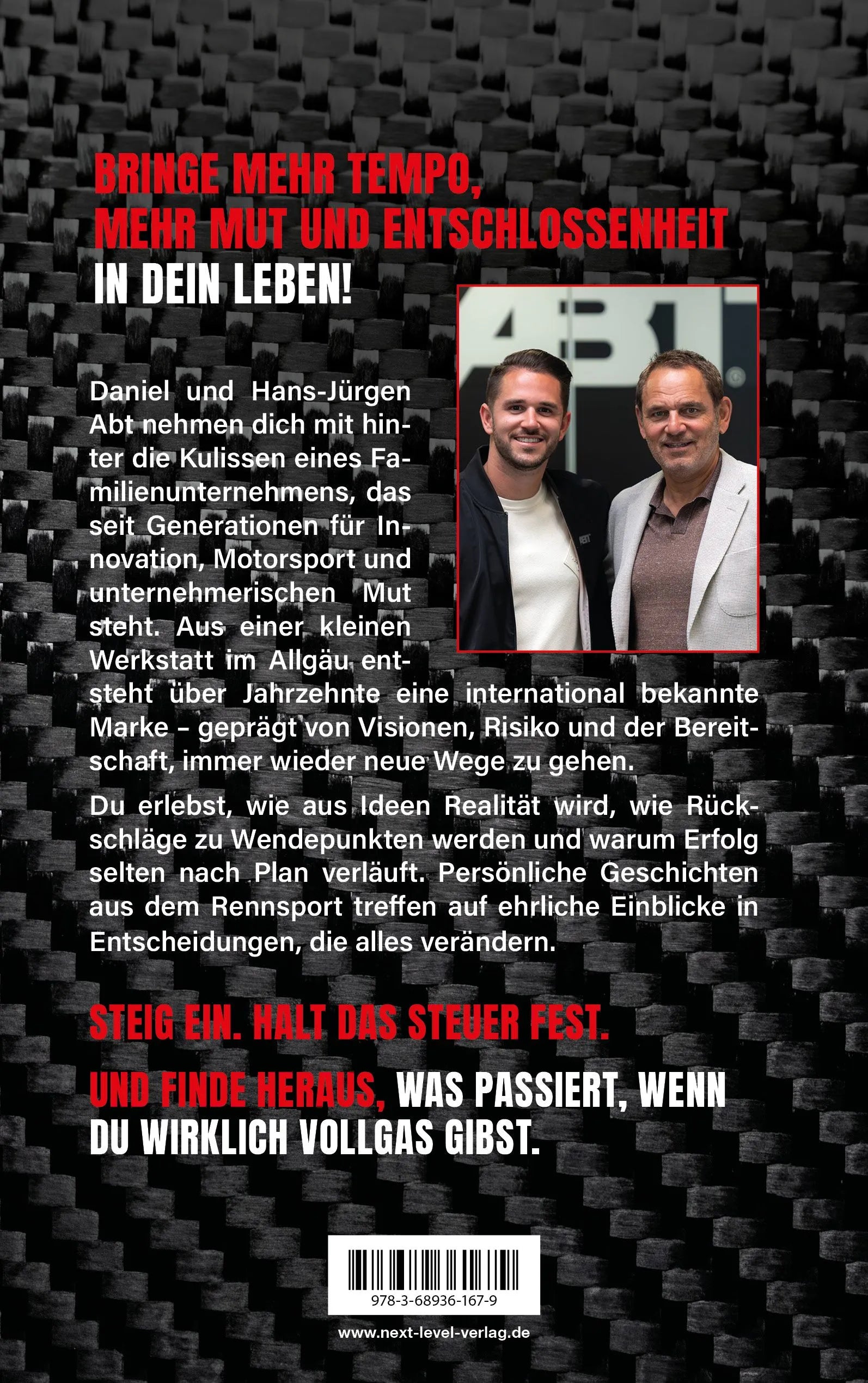Rückseite: Vollgas leben (Taschenbuch)