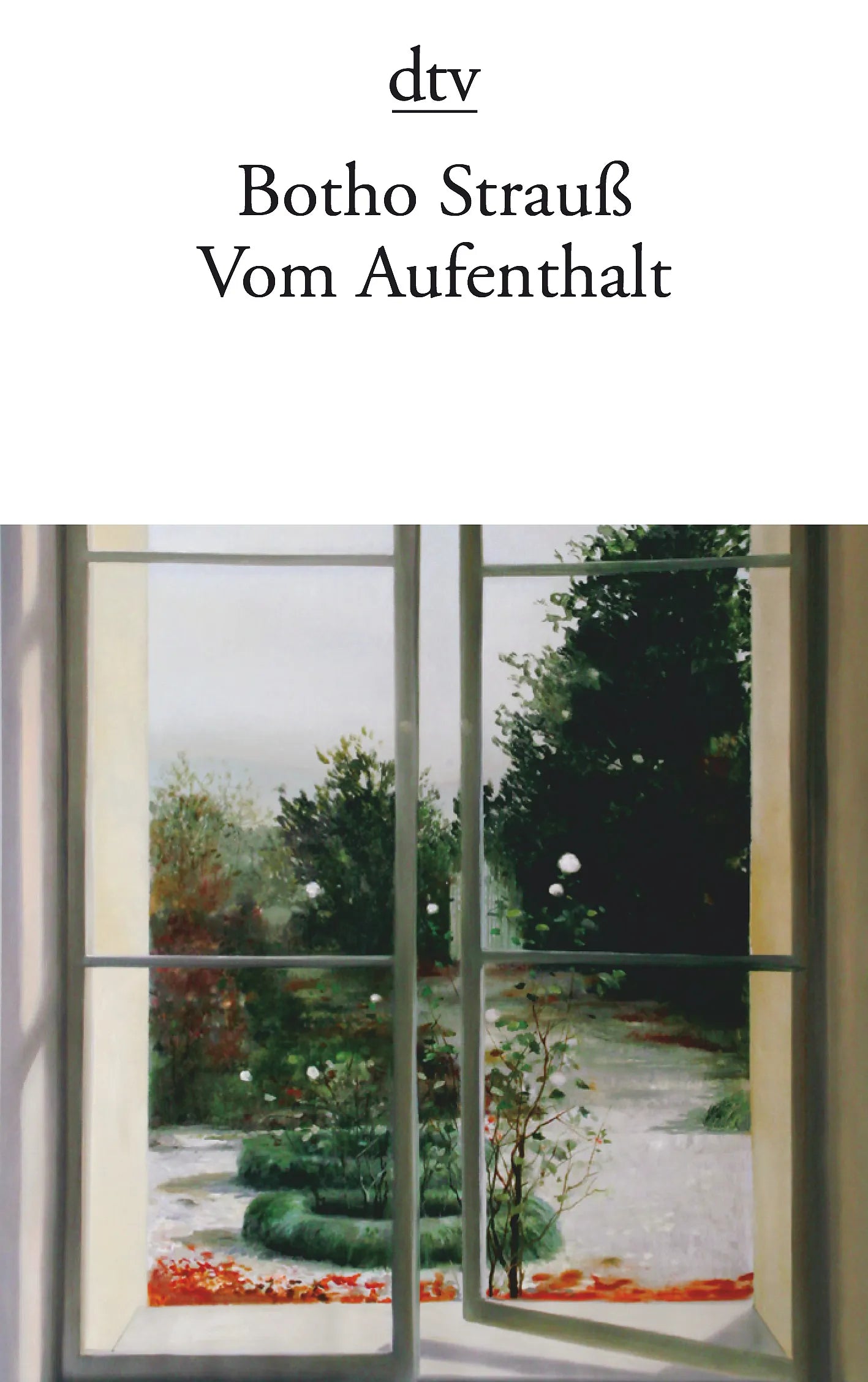 Buchcover von 'Vom Aufenthalt' - Taschenbuch von Botho Strauß