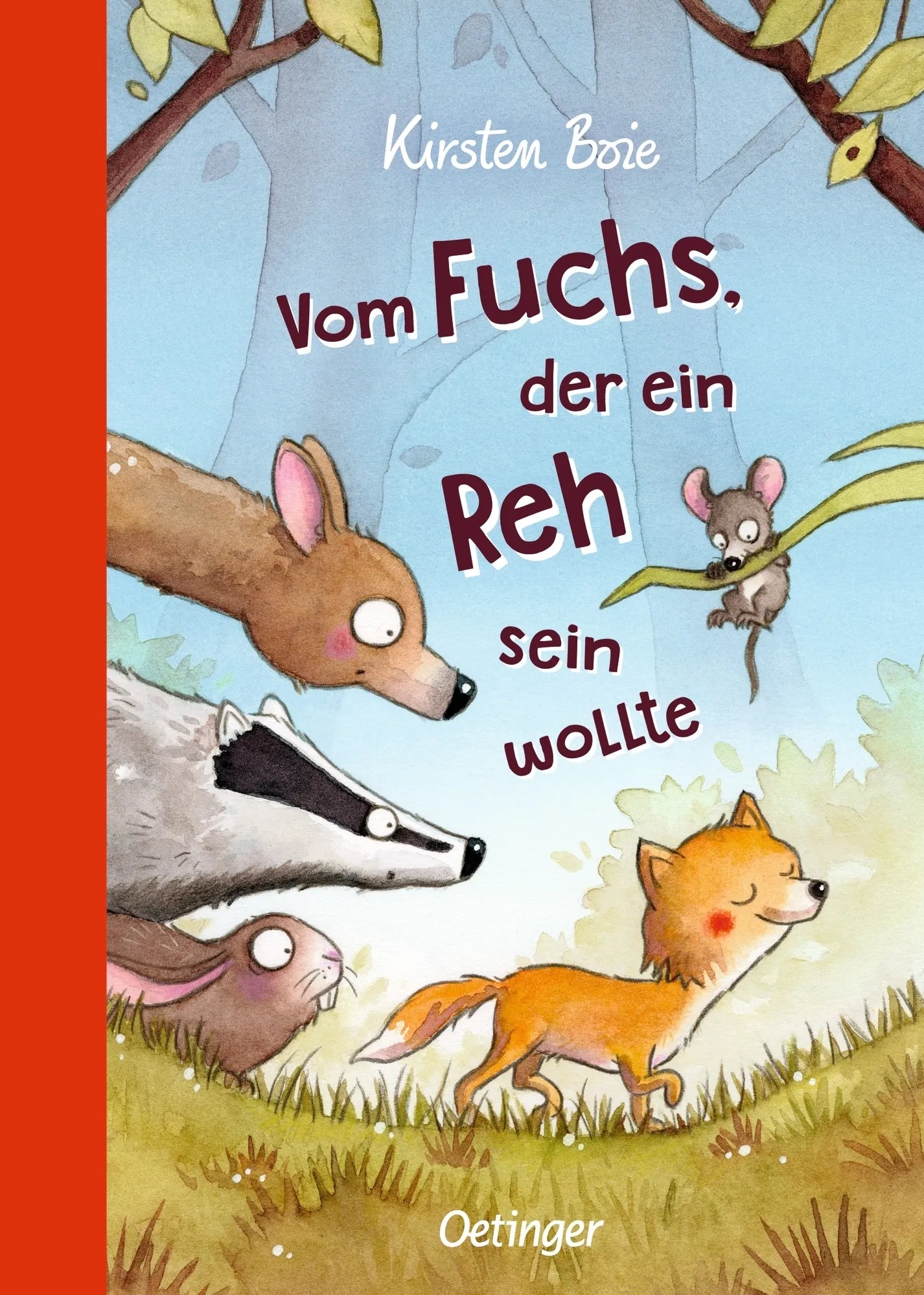 Buchcover von 'Vom Fuchs, der ein Reh sein wollte' - Gebundene Ausgabe von Kirsten Boie