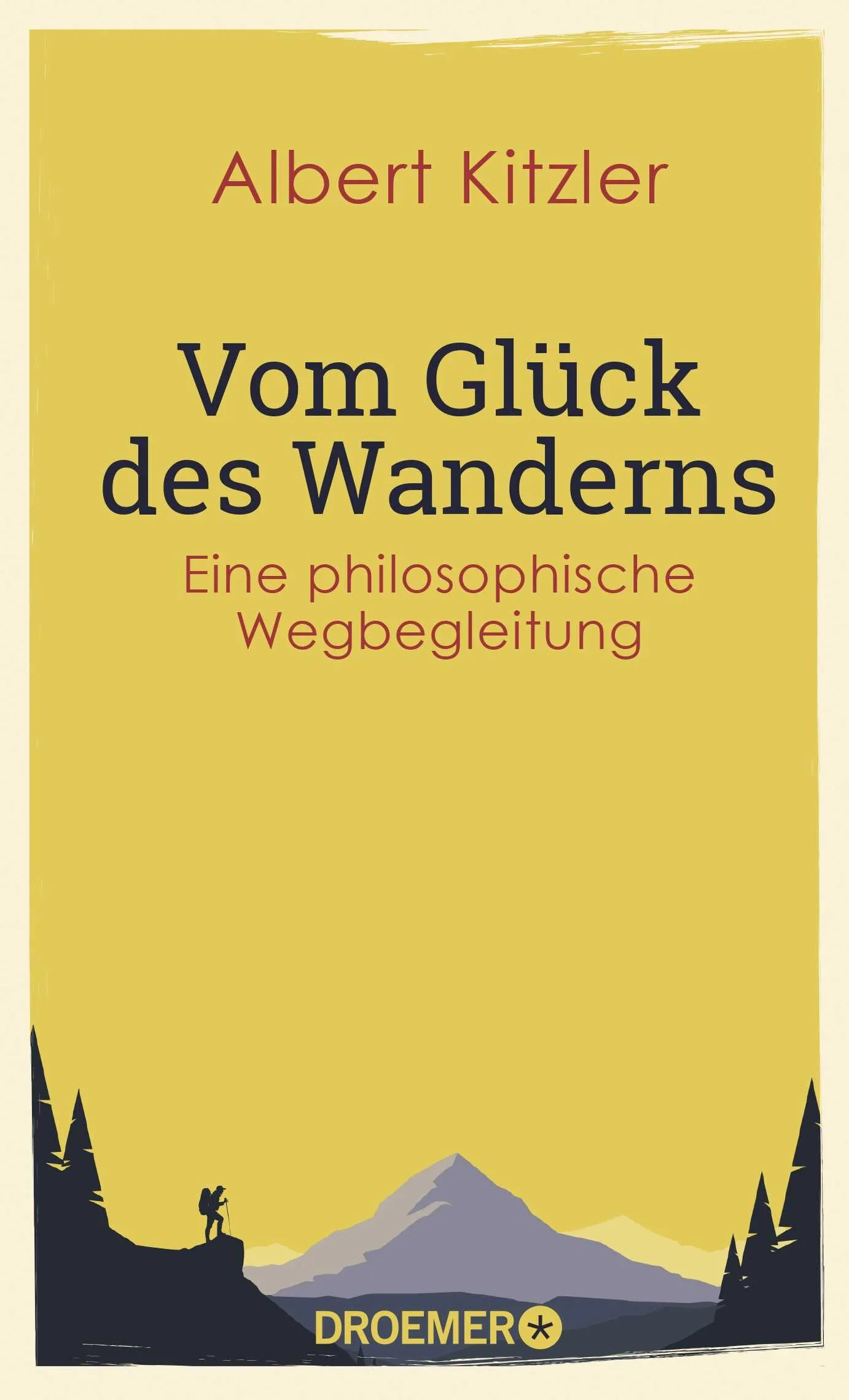 Buchcover von 'Vom Glück des Wanderns' - Taschenbuch von Albert Kitzler