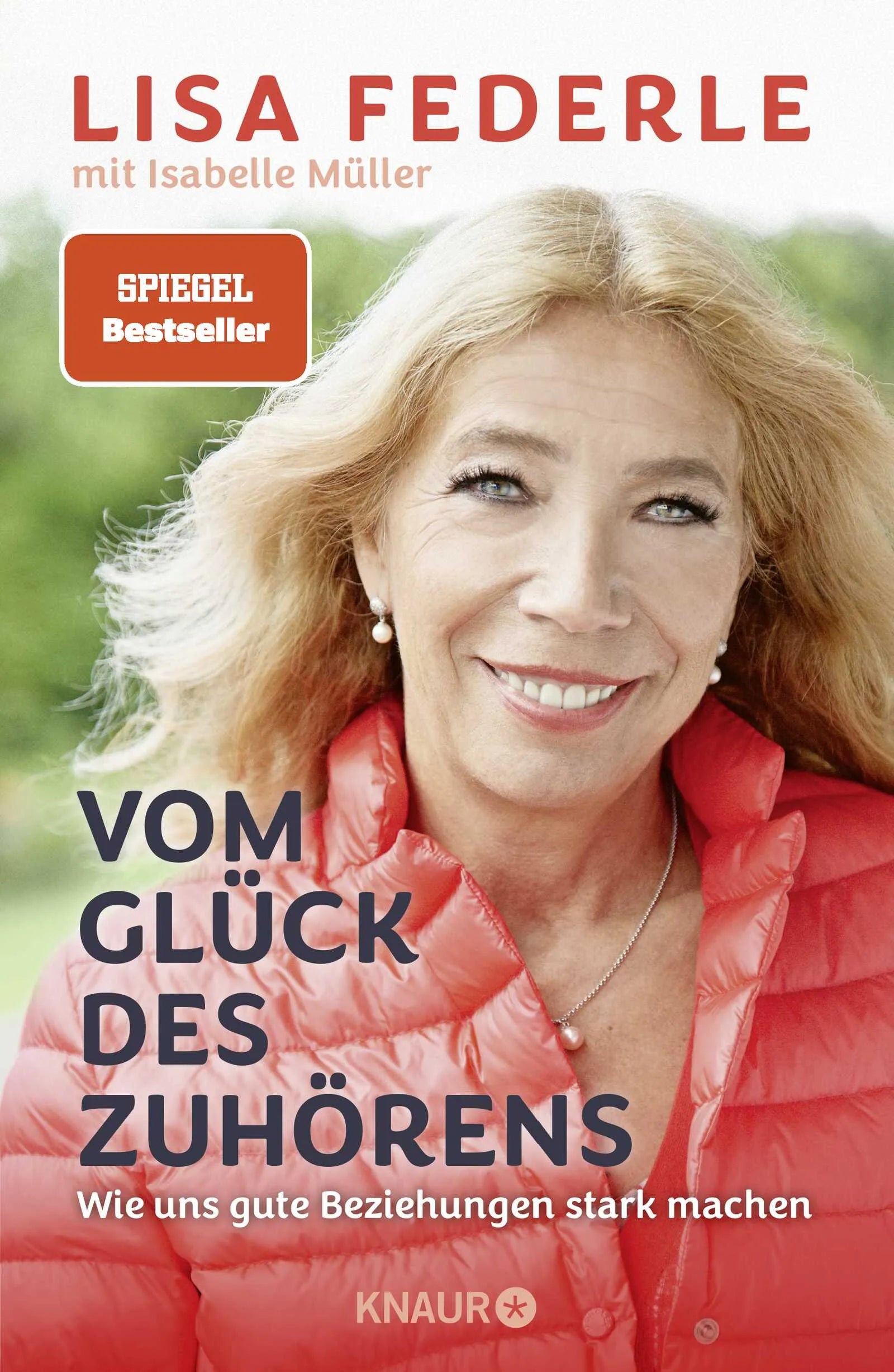 Buchcover von 'Vom Glück des Zuhörens' - Gebundene Ausgabe von Lisa Federle