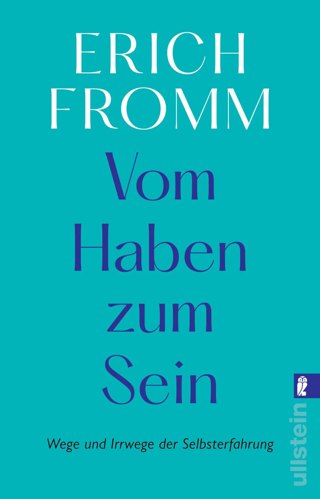 Buchcover von 'Vom Haben zum Sein' - Taschenbuch von Erich Fromm