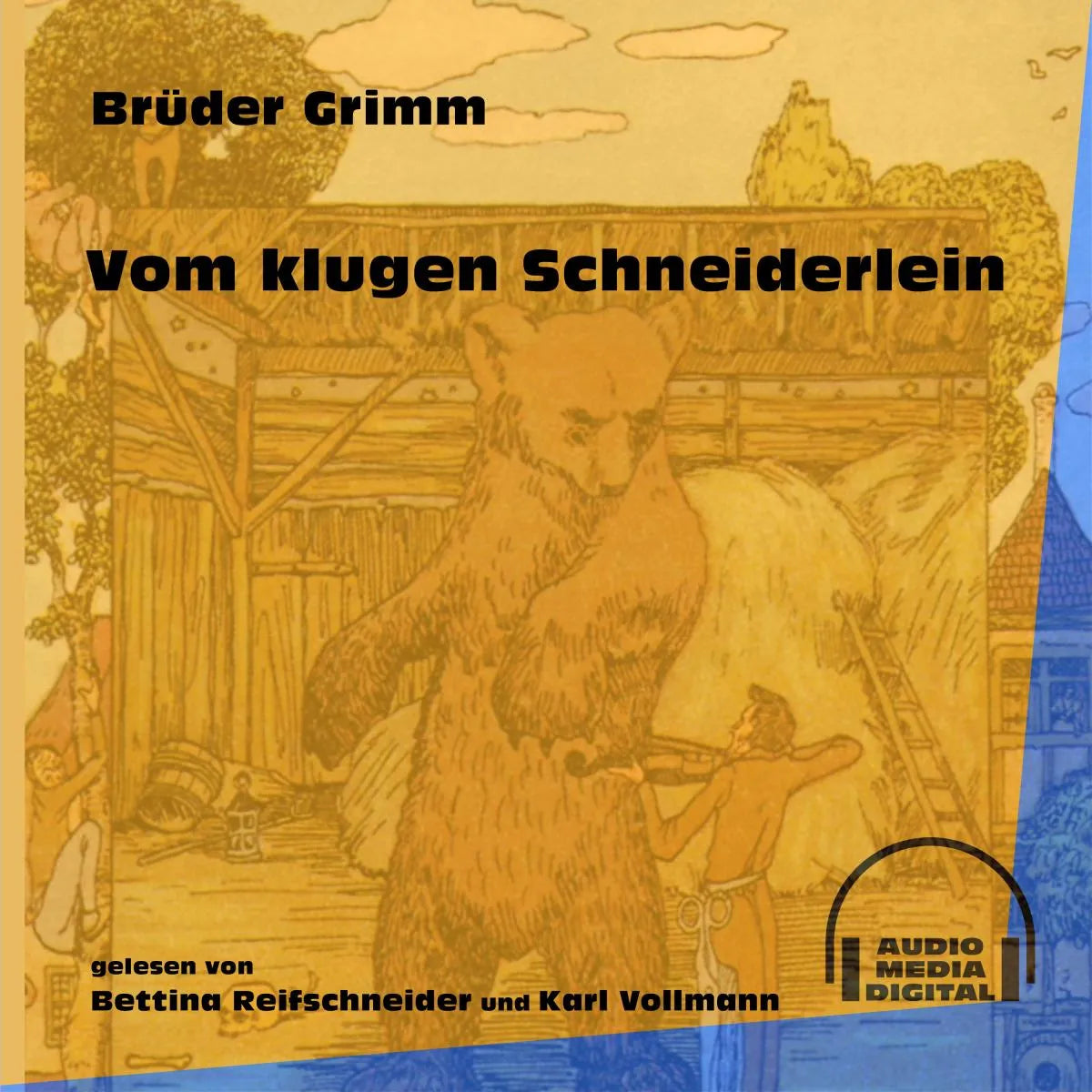 Cover: Vom klugen Schneiderlein (Hörbuch Download) von Brüder Grimm