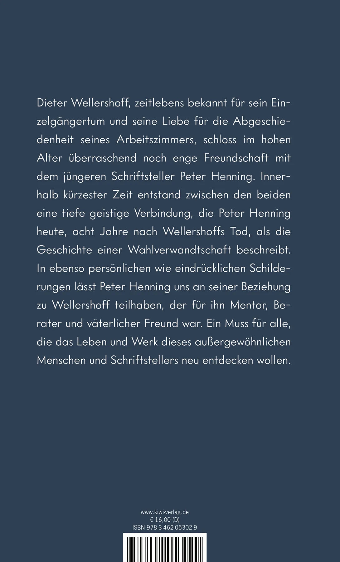 Buchrückseite von 'Vom Leben berührt' mit Klappentext - Gebundene Ausgabe