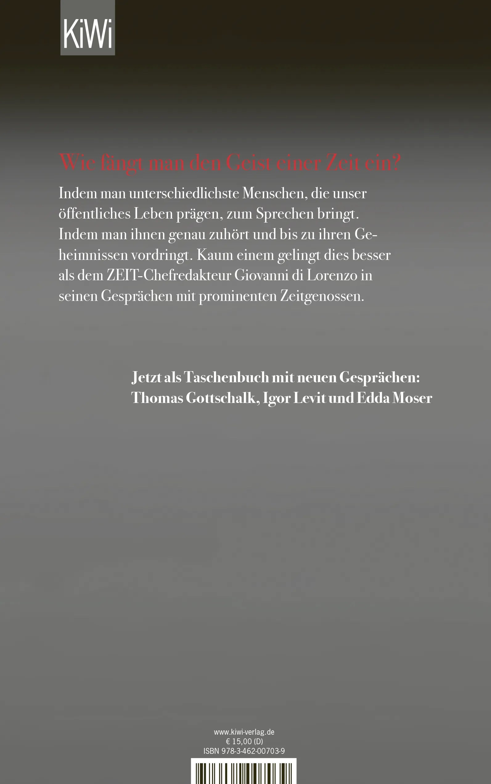 Rückseite: Vom Leben und anderen Zumutungen (Taschenbuch)