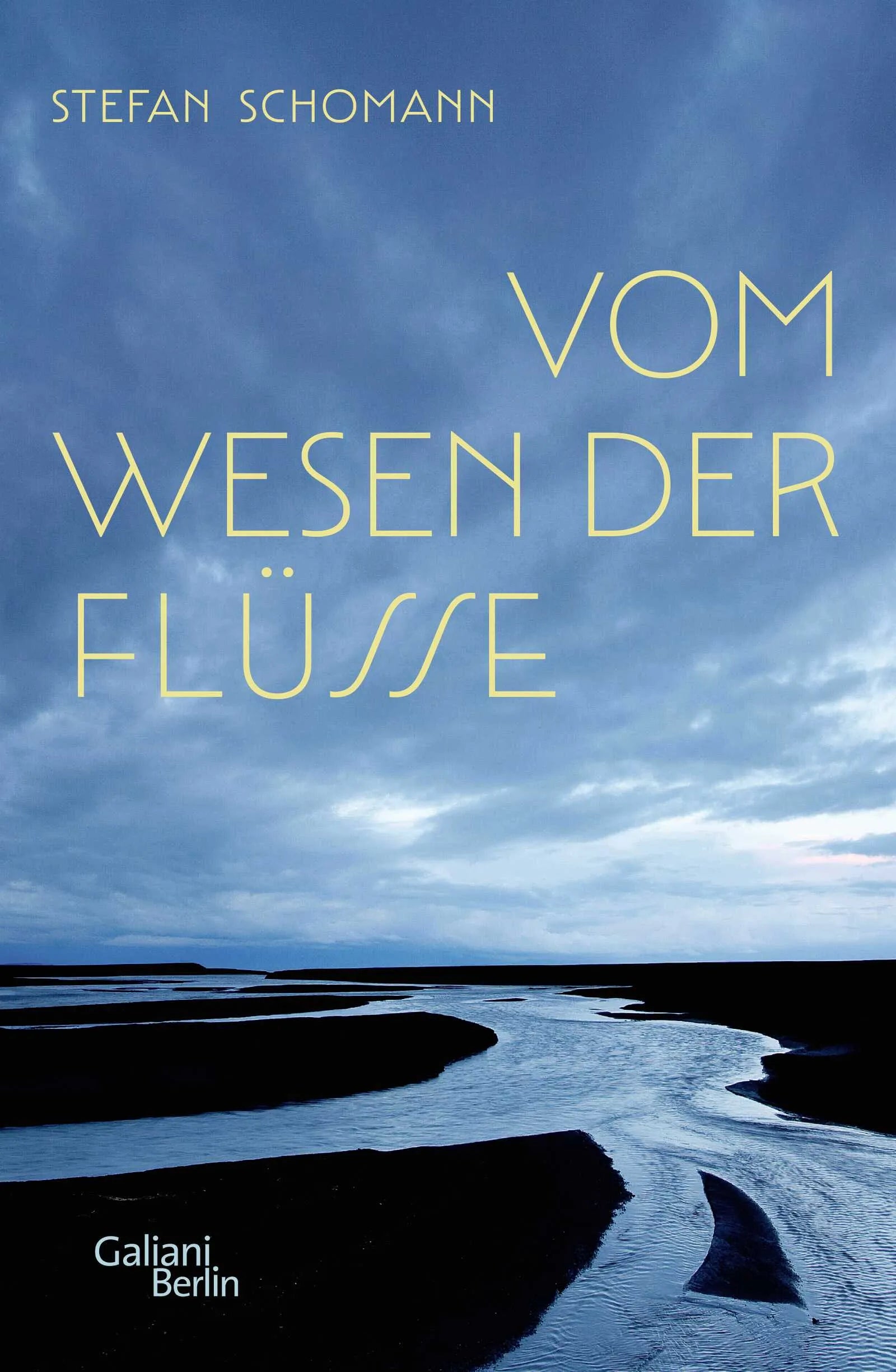 Buchcover von 'Vom Wesen der Flüsse' - Gebundene Ausgabe von Stefan Schomann