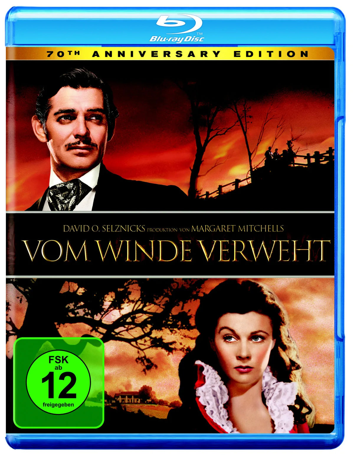 Vom Winde verweht - 70th Anniversary Edition - Blu-ray Disc