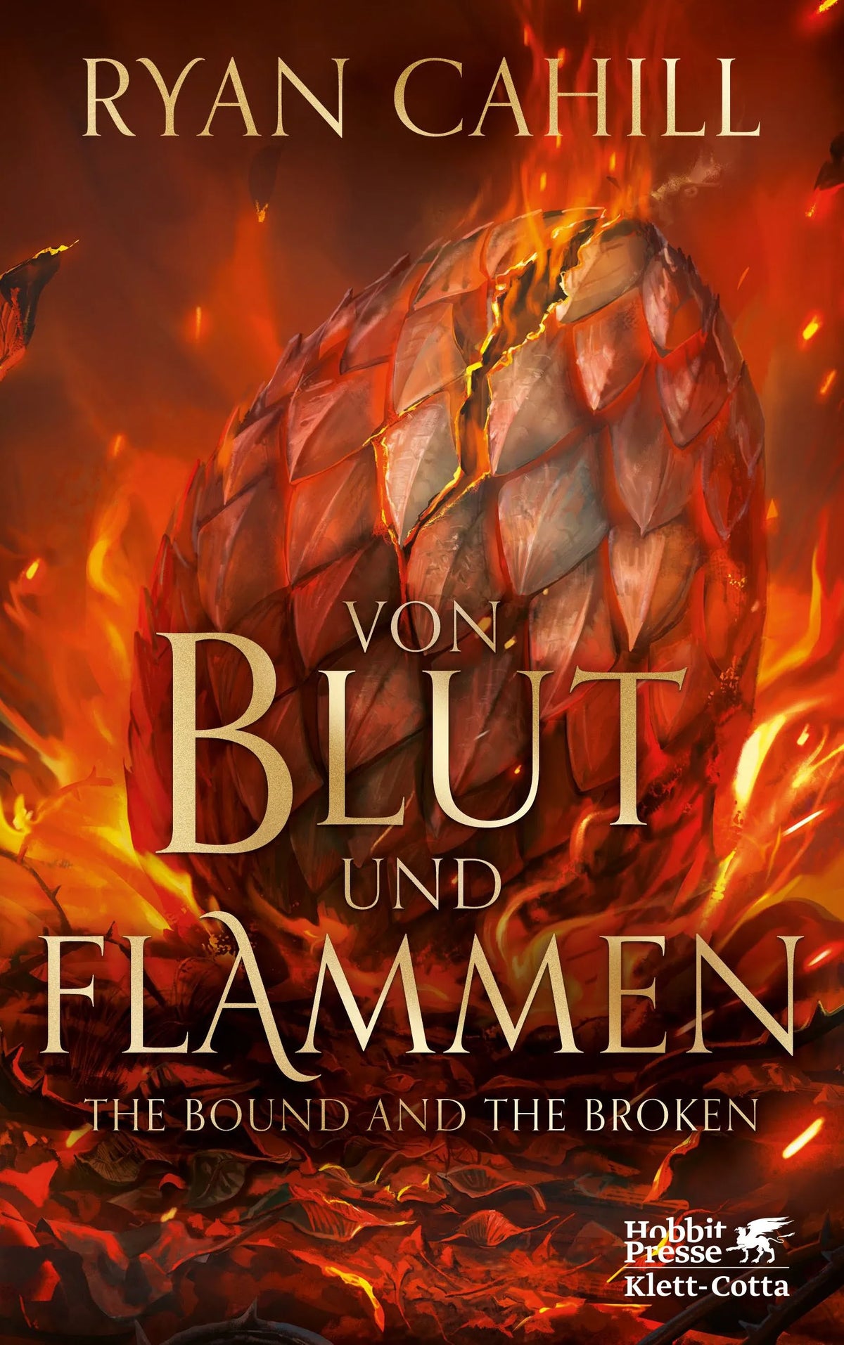 Cover: Von Blut und Flammen (Hardcover) von Ryan Cahill