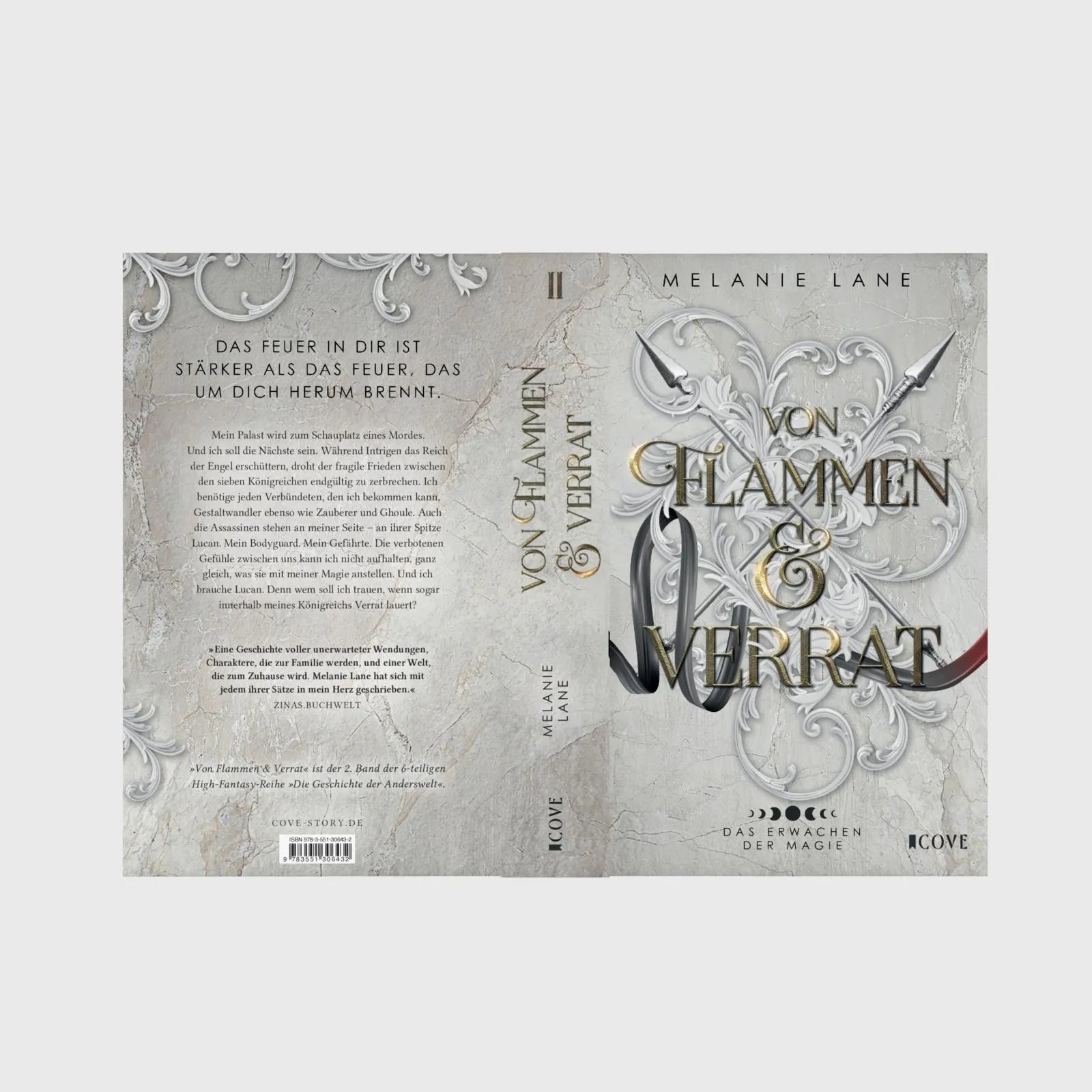 Detailansicht: Von Flammen & Verrat (Paperback)