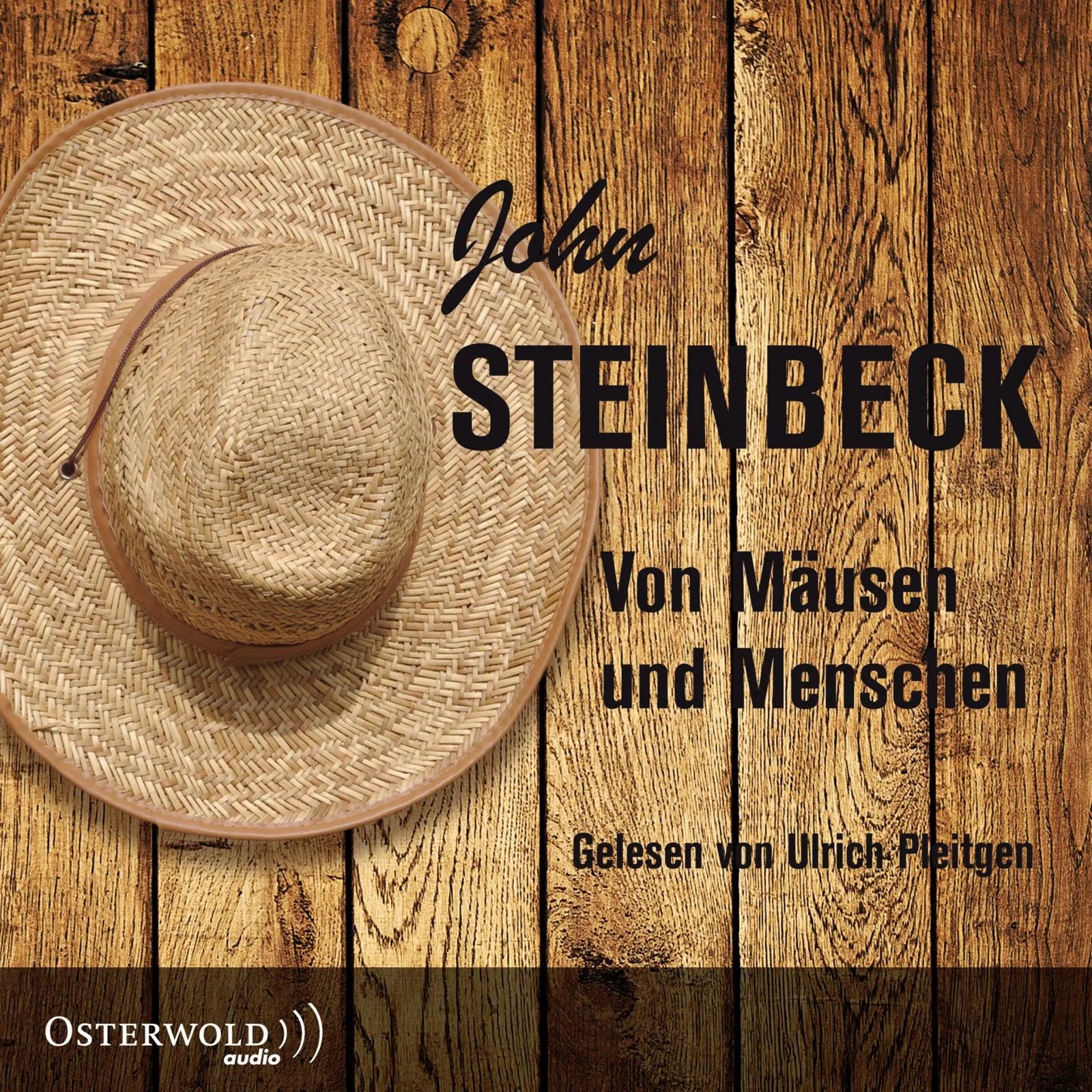 Buchcover von 'Von Mäusen und Menschen' - Hörbuch (CD) von John Steinbeck