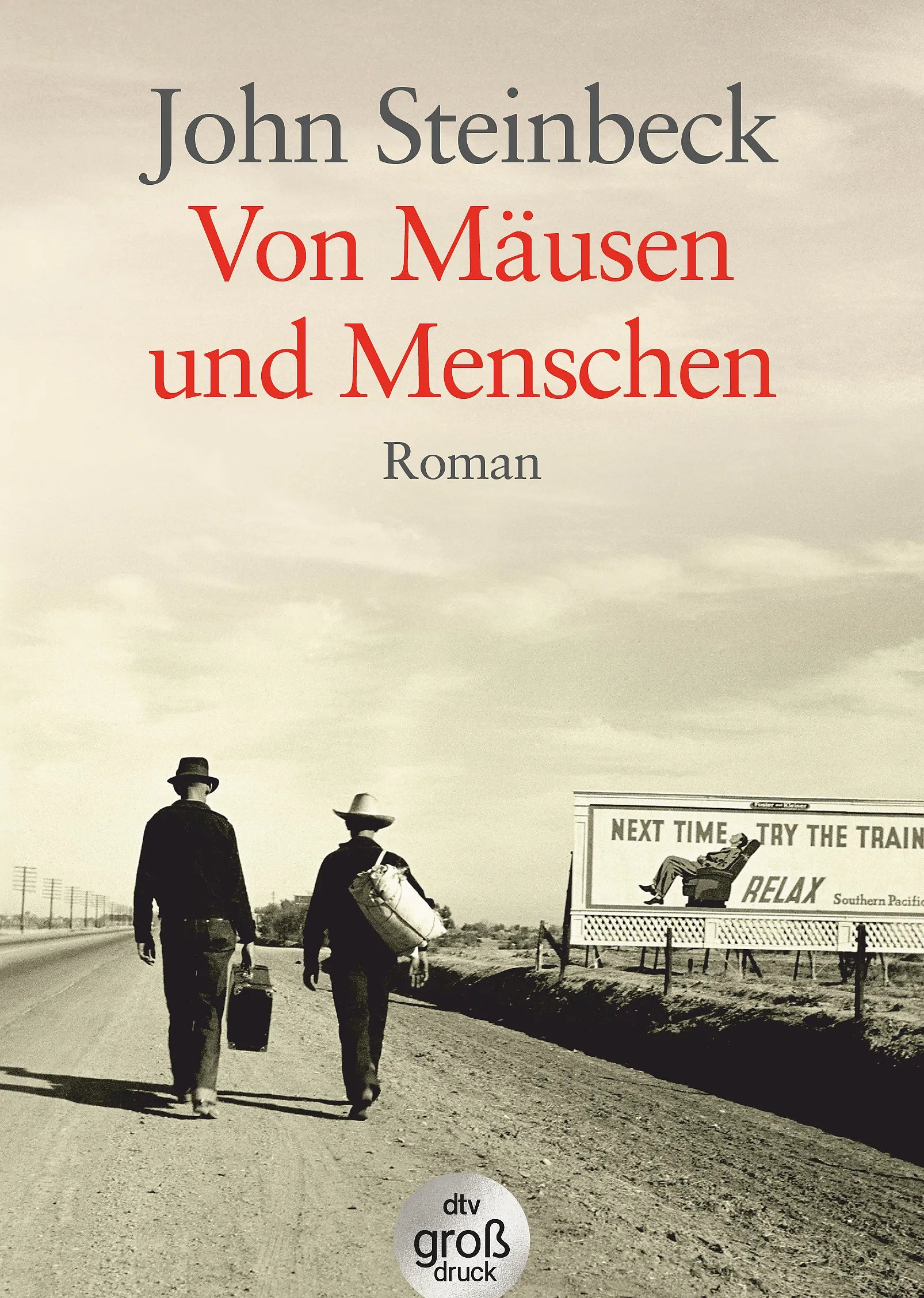Buchcover von 'Von Mäusen und Menschen' - Taschenbuch von John Steinbeck